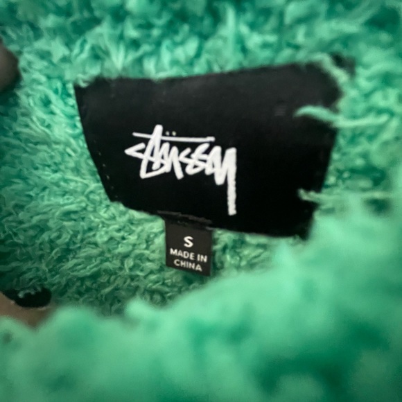 Green Stussy Sweater - Picture 3 of 4